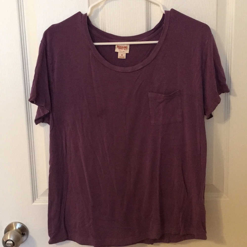 Purple short-sleeve Mossimo tee